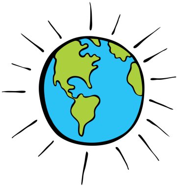 Cartoon Globe clipart