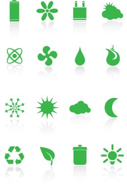 Eco Friendly Icons clipart