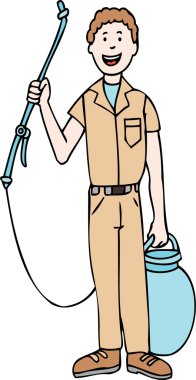 Pest Exterminator clipart