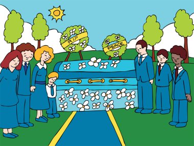 Funeral Service clipart