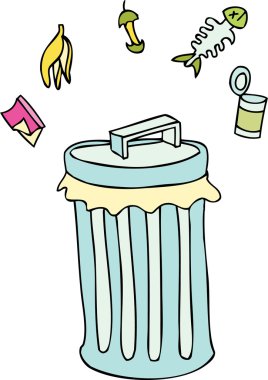 Trashcan clipart