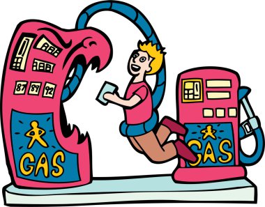 Gas Dependent clipart