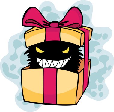Unwanted Gift clipart