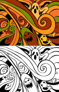 Halloween Background clipart