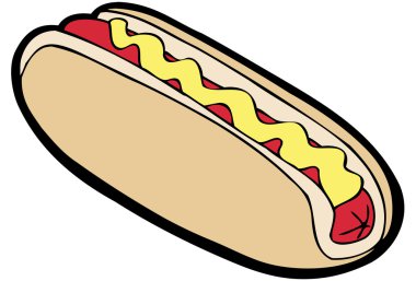 Hot Dog clipart