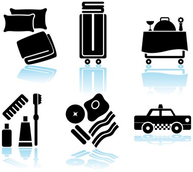 Hotel Icons clipart