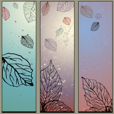 3 Panel Nature Set clipart