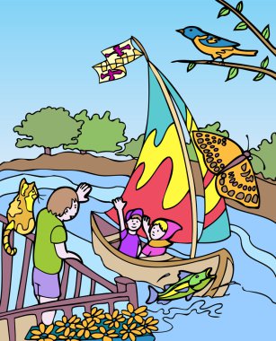 Kid Adventures: Visit to Maryland clipart