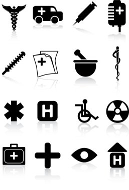 Medical Icon Set clipart