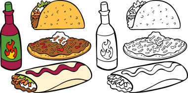 Mexican Foods clipart