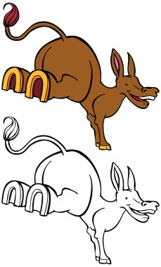 Donkey clipart