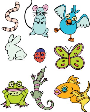 Outdoor Forest Animals clipart