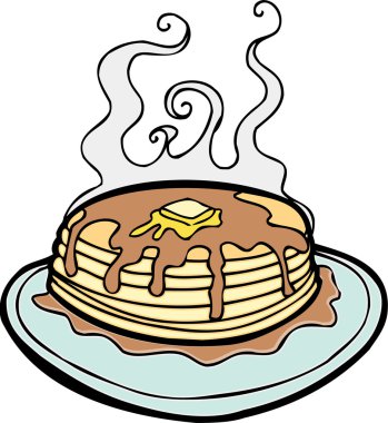 Pancakes clipart