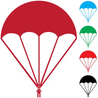 Set of Paratroopers