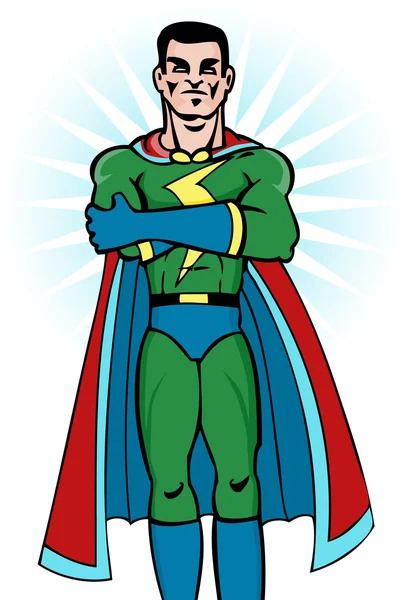 Супергерой — стоковый вектор