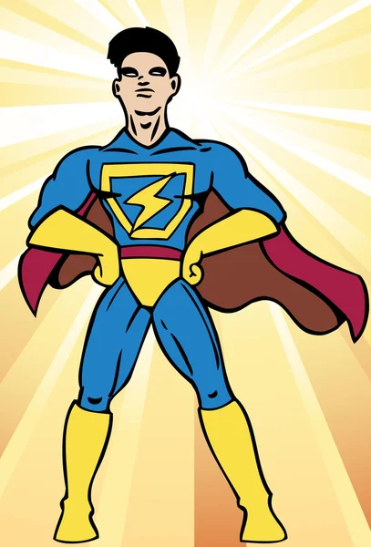 Супергероя — стоковий вектор