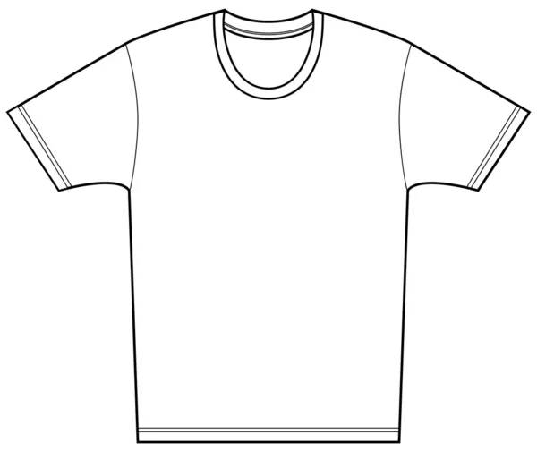 T-shirt — Vetor de Stock
