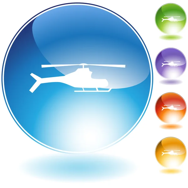 Helicopter Icon — Stok Vektör