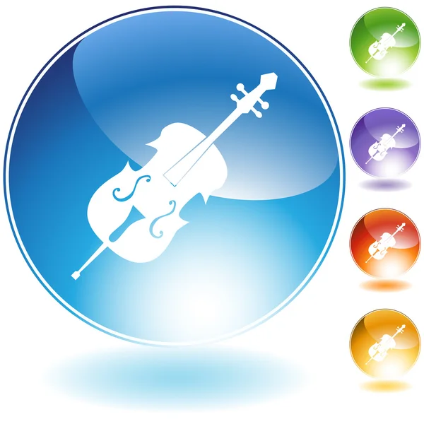Instrument pour violoncelle — Image vectorielle