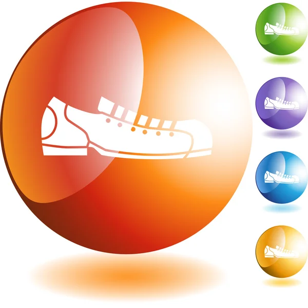 Chaussure de bowling — Image vectorielle