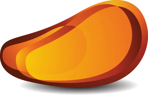 Πορτοκαλί πέτρα — Διανυσματικό Αρχείο