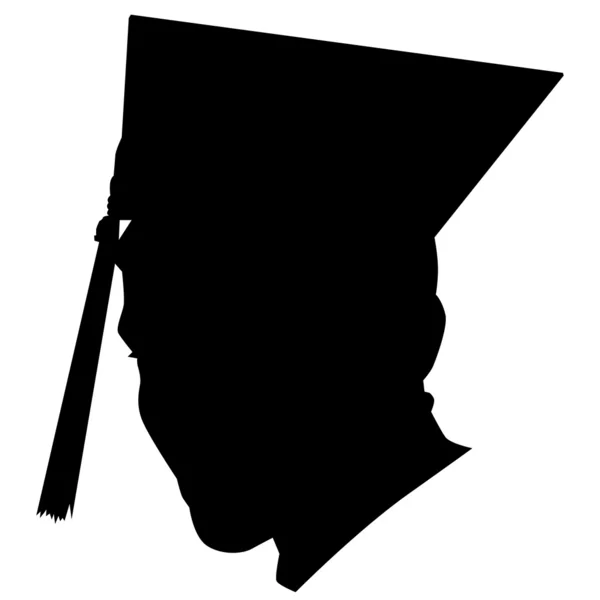 卒業帽 — ストックベクタ