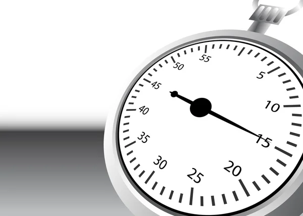 Perspective de chronomètre — Image vectorielle