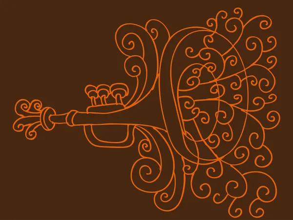 Труба креслення — стоковий вектор