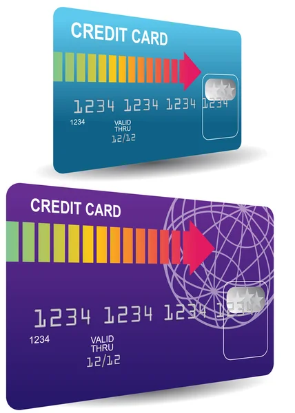 Кредитные карты — стоковый вектор