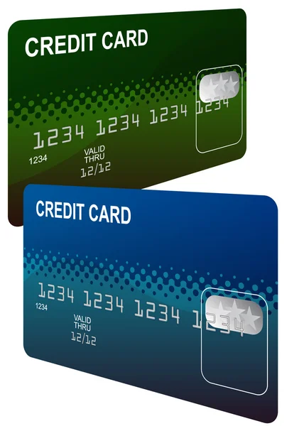 Kreditní karty — Stockový vektor