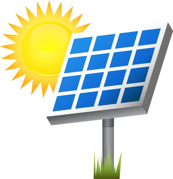 Solar Panel — Stock Vector