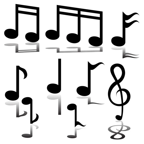 Note musicale — Image vectorielle