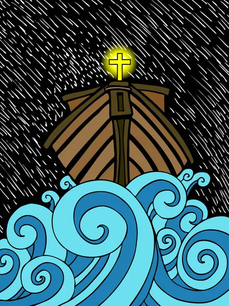 Nuh 'un Gemisi — Stok Vektör