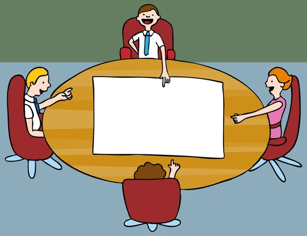 Board Meeting — Stock Vector
