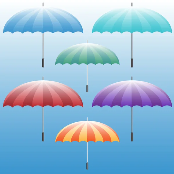 stock vector Umbrella Icon Set