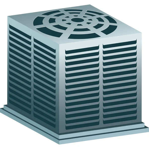 Air conditioner eenheid — Stockvector