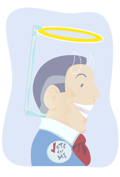 Лживый политик
