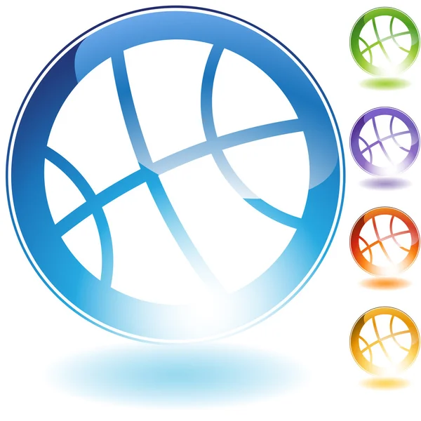 Basket-ikonen — Stock vektor