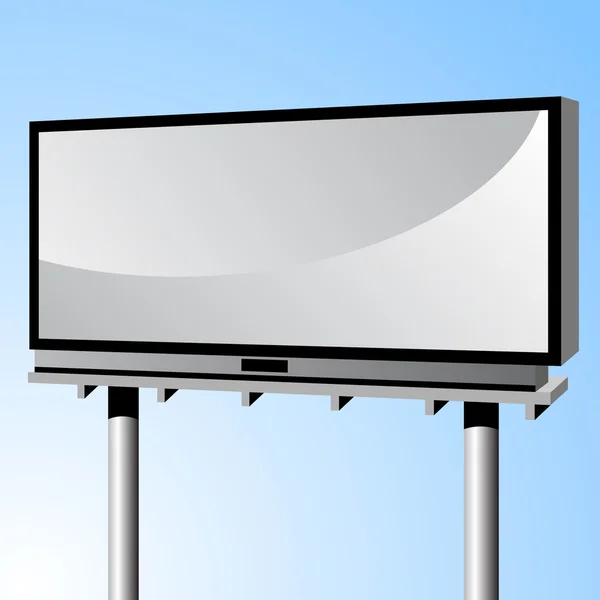 Advertising Billboard — Stock Vector