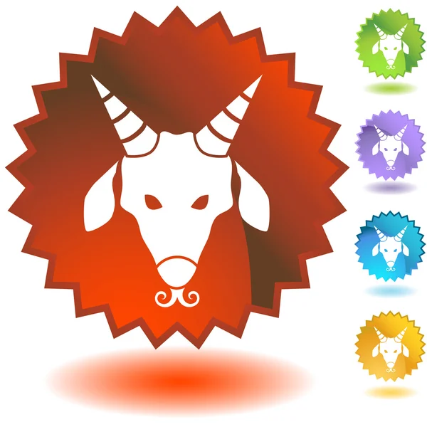 Zodiac - Capricorn — Stock Vector