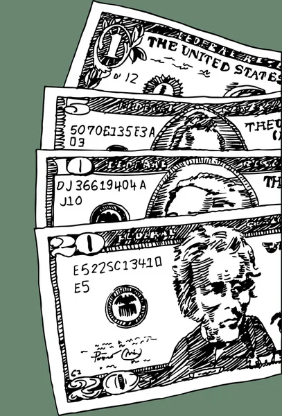 Αμερικανικό νόμισμα — Διανυσματικό Αρχείο