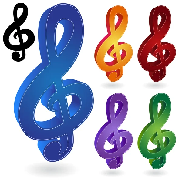 Music Notes — Stock Vector