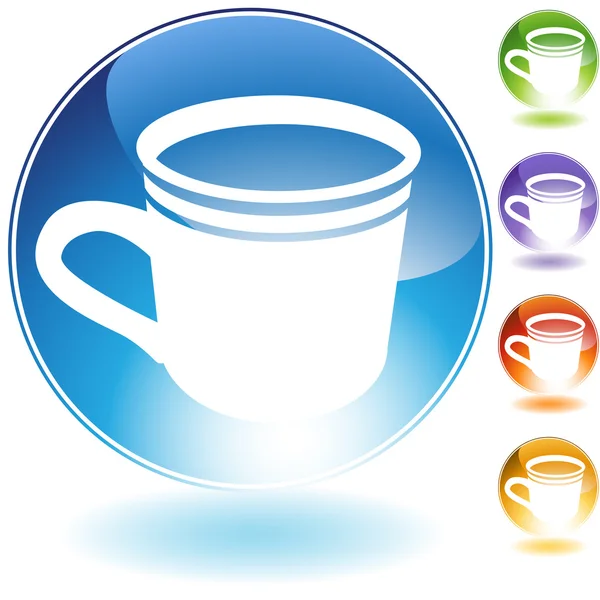 Coffee Cup Icon — Stock Vector