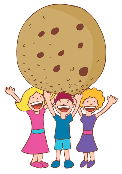 Giant Cookie — Stock Vector