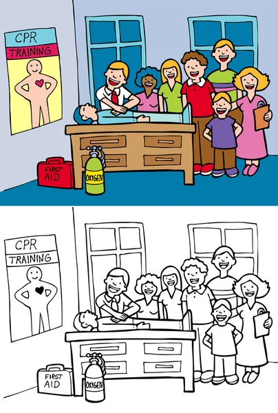 Classe CPR — Image vectorielle