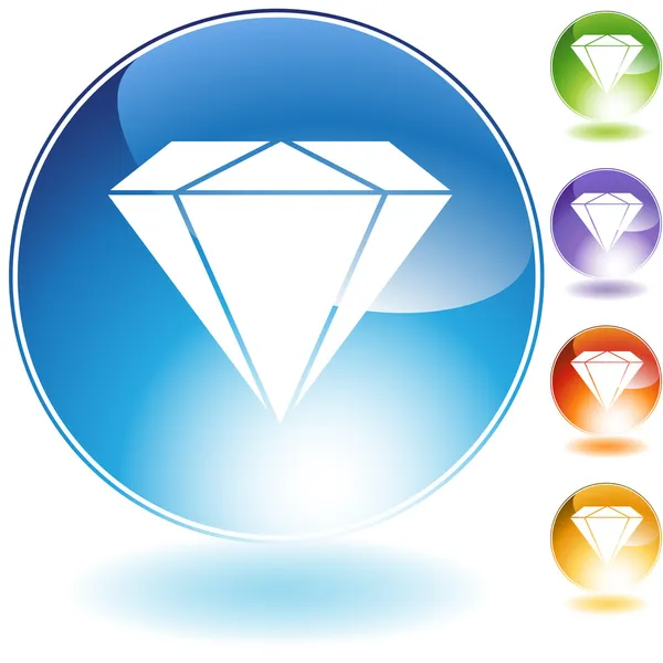 Diamante — Archivo Imágenes Vectoriales