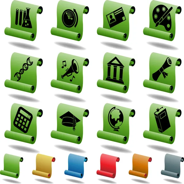 Stock vector Education Icons