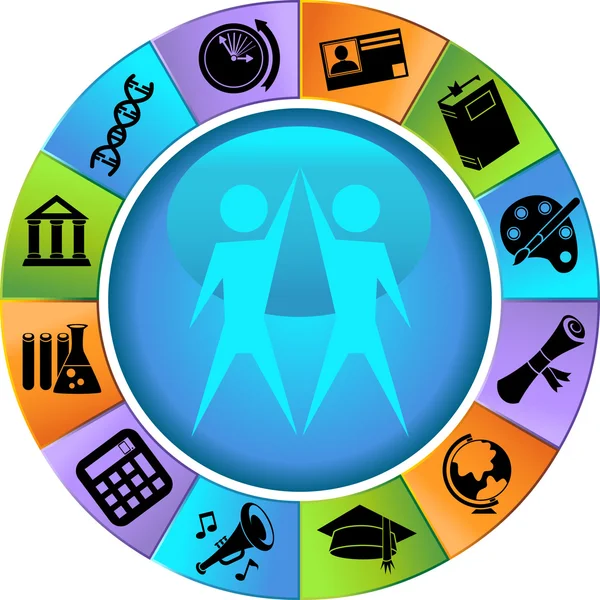 stock vector Education Icons