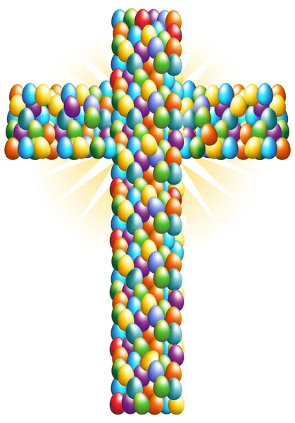 Croce di Pasqua — Vettoriale Stock