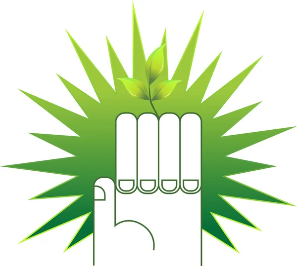 緑の力 — ストックベクタ